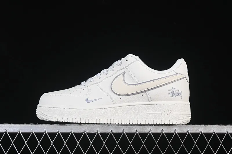 All categories Nk Air Force 1 Air Force series Nk Air Force 1 Low Air Force low-top Nike Air Force 1'07 Low Stusi co-branded versatile beige Air Force 1 low-top casual sneakers CS5288-034